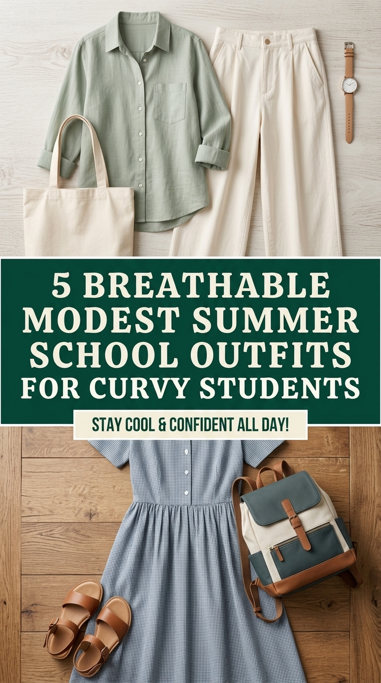 School Year Staples: Breathable Modest Outfits for the Classroom