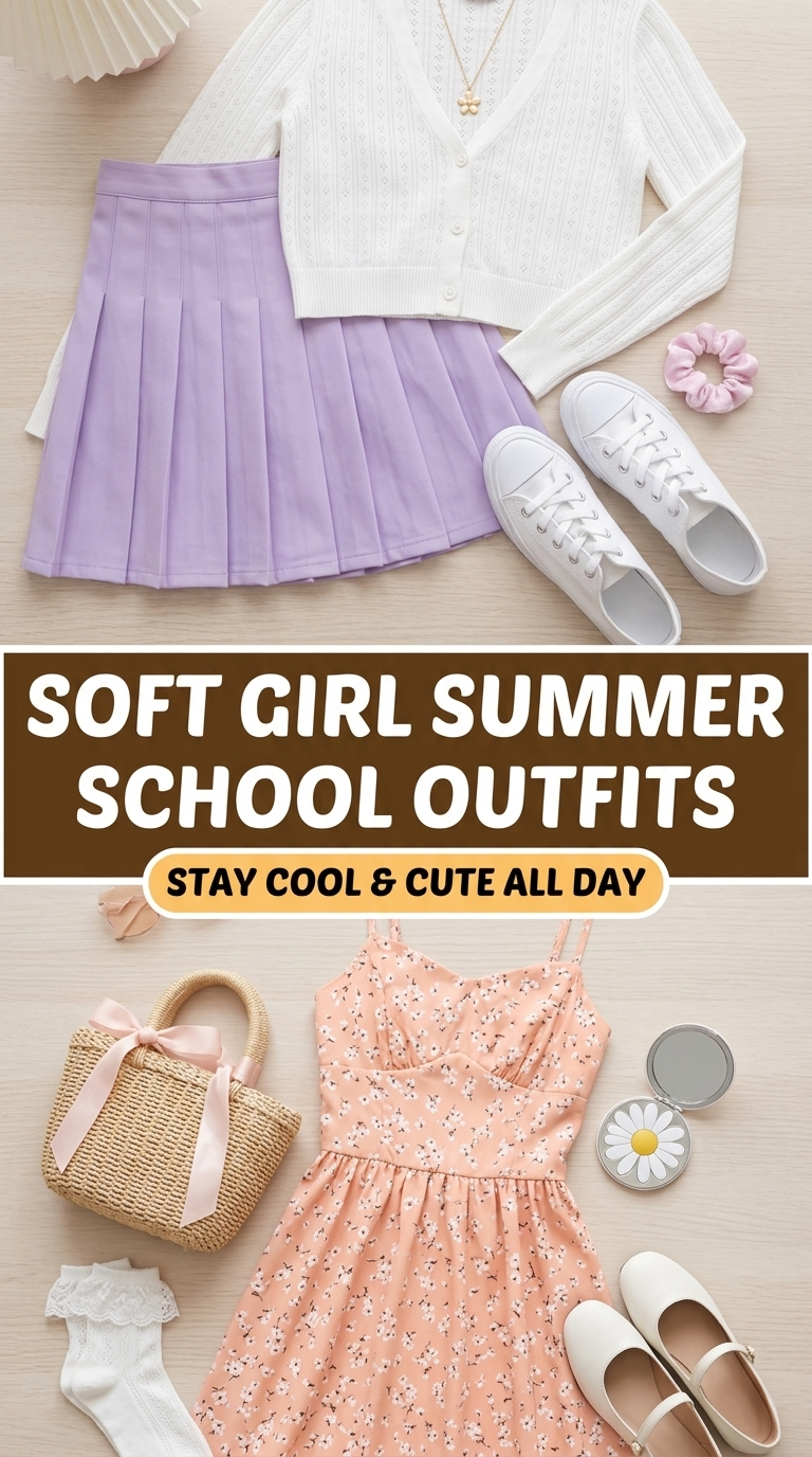 Dreamy Summer School Style That Actually Survives the Day