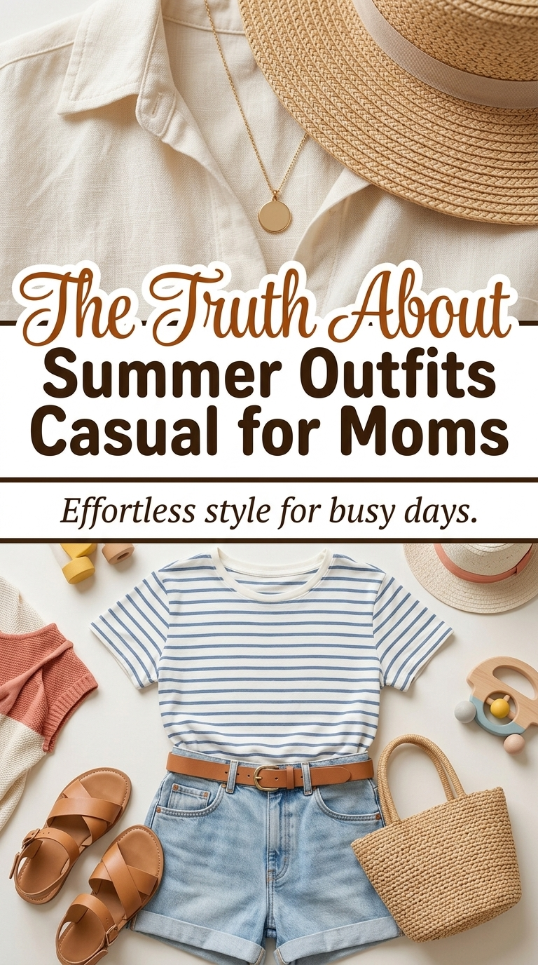 Effortless Summer Outfits for New Moms: No Stress, Just Style